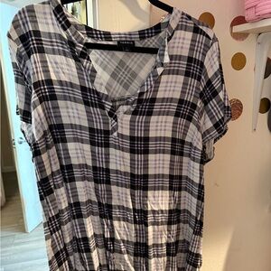 Torrid Classic Plaid Women's Blouse